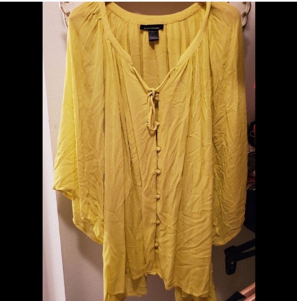 Flowy Crinkle Blouse